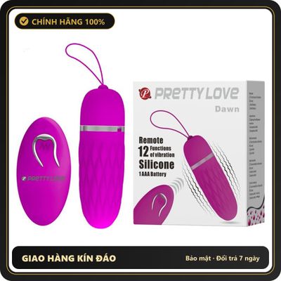 (Che Tên) Trứng Rung Tình Yêu Siêu Đỉnh – Pretty Love Dawn 656918 Chuẩn Auth