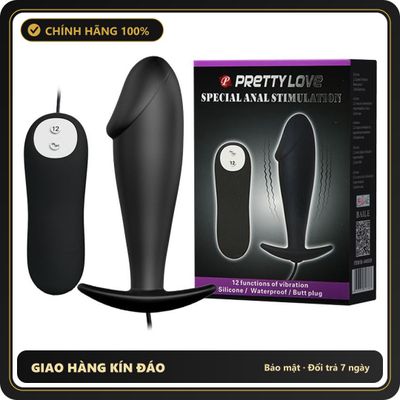 (Che Tên) Dụng Cụ Kích Thích Hậu Môn Pretty Love Cực Mạnh Cực Phê 657405 - Hàng Mới Về