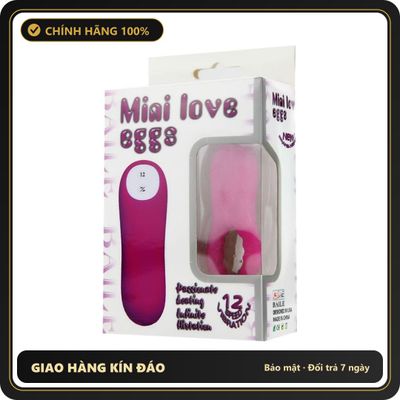 (Che Tên) Mini Love Trứng Rung Tình Yêu Càng Cua Kích Thích Điểm G 658036 - Hàng Mới Về