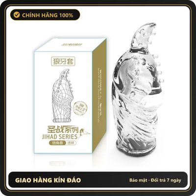 (Che Tên) Bao Cao Su Đôn Khúc Đầu Jihad Tê Giác Trong Suốt Chuẩn Auth