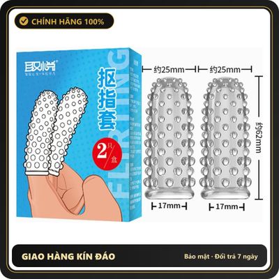 (Che Tên) Bao Cao Su Đôn Dên Ngón Tay Lala (Mẫu Số 1) 659916 Hỗ Trợ 24/7