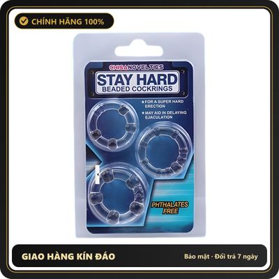 (Che Tên) Bộ 3 Vòng Đeo Kéo Dài Thời Gian Stay Hard 669503 Chuẩn Auth