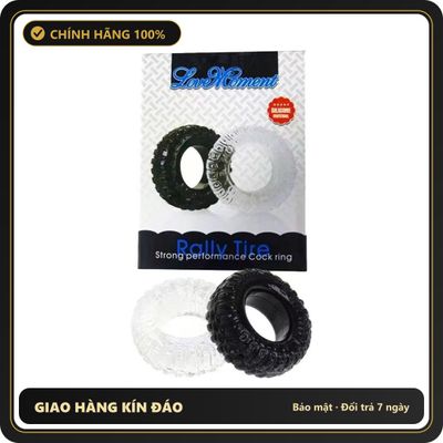(Che Tên) Vòng Đeo Cậu Nhỏ Silicon Love Moment Rally Tire Bộ 2 Vòng Hỗ Trợ 24/7