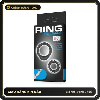 (Che Tên) Bộ 2 Vòng Đeo Manhood Cockring - Hàng Mới Về