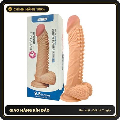 (Che Tên) Dương Vật Giả Dính Tường Yeain 9.5 Inch 730897 Chuẩn Auth