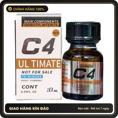 (Che Tên) Popper C4 Ultimate 10ml Chuẩn Auth