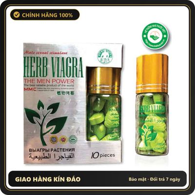 (Che Tên) Viên Uống Herb Viagraa Kin Ku Ngfu 738440 Hỗ Trợ 24/7