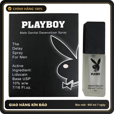 (Che Tên) Xịt Phòng Chính Hãng Laura Playboy Black - 5ml - Hàng Mới Về