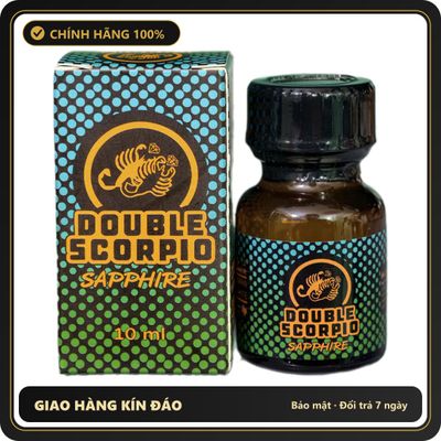 (Che Tên) Popper Double Scorpio Saphire Green Blue 10ml - Hàng Mới Về