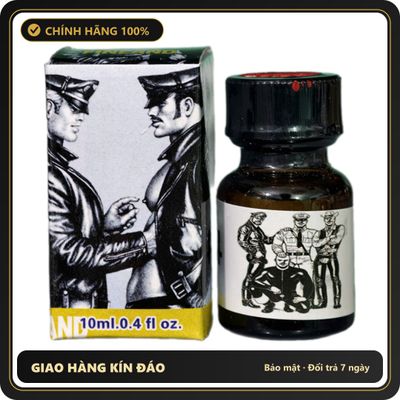 (Che Tên) Popper Tom Of Finland Leather Love – Chai 10ml Hỗ Trợ 24/7