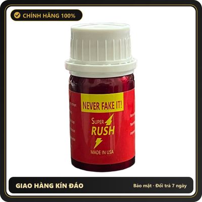(Che Tên) Popper Khô Super Rush Never Fake It Made In USA 60g Hỗ Trợ 24/7
