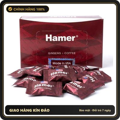 (Che Tên) Kẹo Sâm Hamer USA Chính Hãng Loại Mạnh Giao Nhanh Toàn Quốc