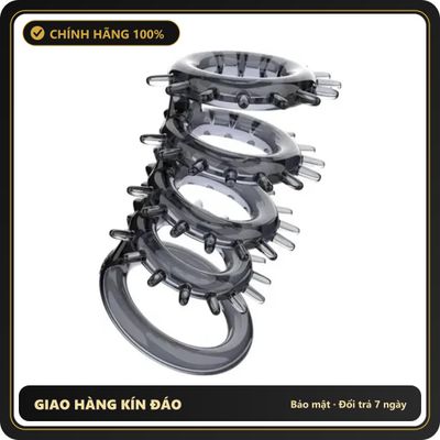 (Che Tên) Bao Cao Su Đôn Dên Tăng Kích Thước Siêu Mềm Có Gai Meos Chuẩn Auth