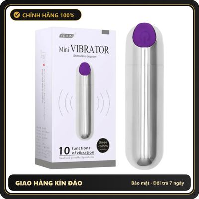 (Che Tên) Máy massage VIBRATOR nhỏ gọn 10 cấp độ Meos Hộp Trắng Kín