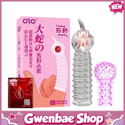 Bao cao su đôn ngón tay OLO Rung +1 - Hộp 1 cái - Gwen Shop Chính Hãng