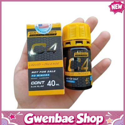 Chai Hít Tăng Khoái Cảm Popper C4 Vàng 40ml Chính Hãng - Gwen Shop Chính Hãng