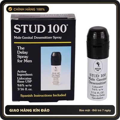 (Che Tên) Xịt Stud 100 Chính Hãng Cho Nam 10ml Chuẩn Auth