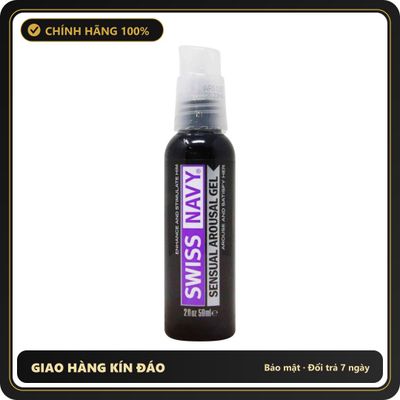 (Che Tên) Gel Giúp Tăng Khoái Cảm Cho Nam Nữ Swiss Navy 59ml Hỗ Trợ 24/7