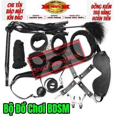 ( Shop Chính Hãng) Bộ Đồ Chơi BDSM, Đầy Đủ, Chất Liệu Da Cao Cấp, Sử Dụng Lâu Dài