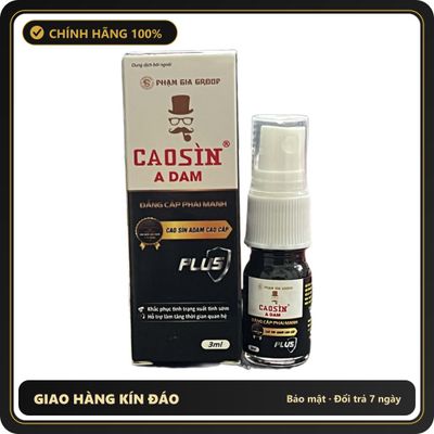 (Che Tên) Sìn Sú Xịt Adam Plus 3ml Chuẩn Auth