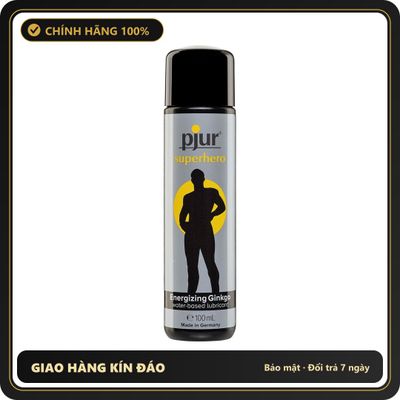 (Che Tên) Gel gốc nước của Đức Pjur Superhero 100ml - Hàng Mới Về
