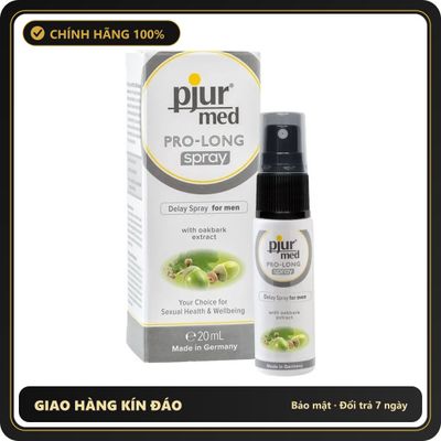 (Che Tên) Xịt Thảo Mộc Pjur Med Pro Long - Hàng Mới Về