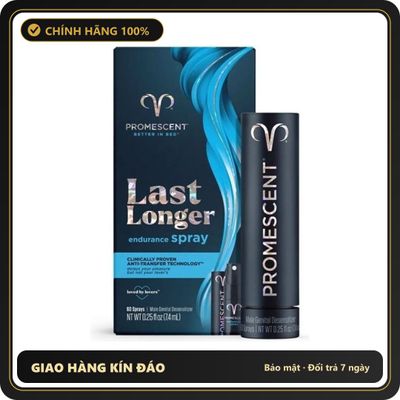 (Che Tên) Xịt Kéo Dài Thời Gian Của Mỹ Promescent Last Longer Cao Cấp Bảo Đảm