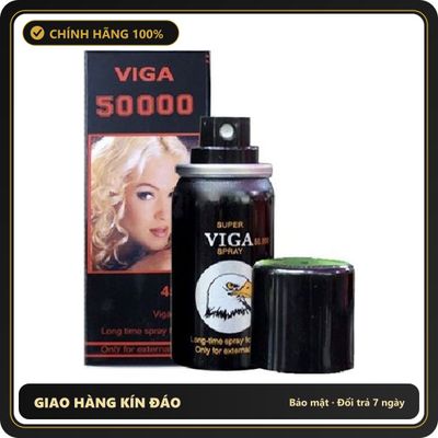 (Che Tên) Xịt Viga 50000 hỗ trợ nam giới Bảo Mật Tuyệt Đối