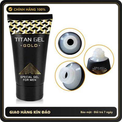 (Che Tên) Titan Gel Gold Chính Hãng Gel Bôi Cường Dương Cho Nam Cao Cấp Bảo Đảm