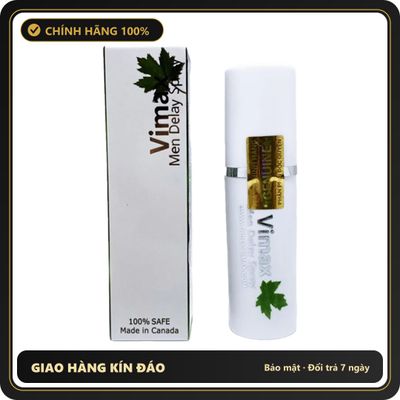 (Che Tên) Xịt Vimax Delay Spray Chính Hãng Canada Bảo Mật Tuyệt Đối