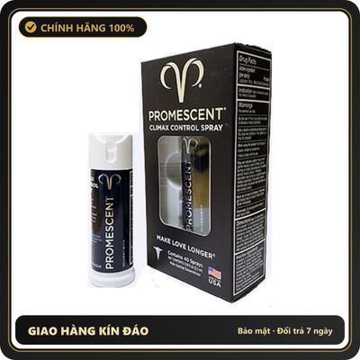 (Che Tên) Xịt Cao Cấp Cho Nam Promescent Delay Spray USA Cao Cấp Bảo Đảm