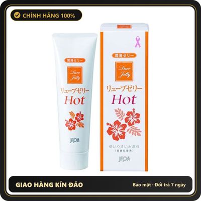 (Che Tên) Gel bô.i tron tạo ấm Jex Luve Jelly Hot Nhật Bản Chuẩn Auth