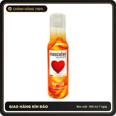 (Che Tên) Gel bô.i trơ.n Của Đức Tạo Ấm Masculan Warming 75ml Bảo Mật Tuyệt Đối