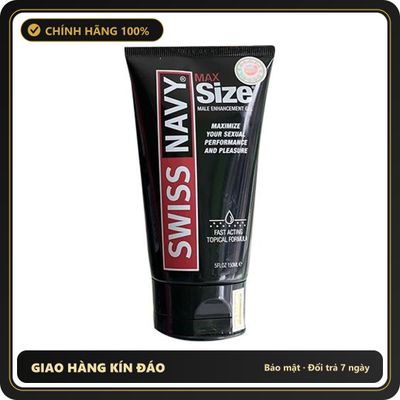 (Che Tên) Gel bô.i trơ.n Nam Swiss Navy Max Size Cao Cấp Bảo Đảm