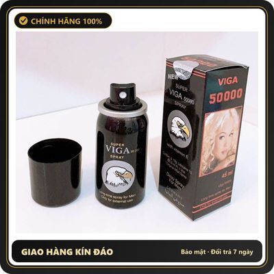 (Che Tên) Xịt cho nam Viga 50000 Của Đức Hộp Trắng Kín
