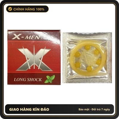 (Che Tên) Bao Cao Su Có Bi Lớn Xmen (Lốc 10 chiếc) - Chính Hãng Thái Lan Bảo Mật Tuyệt Đối