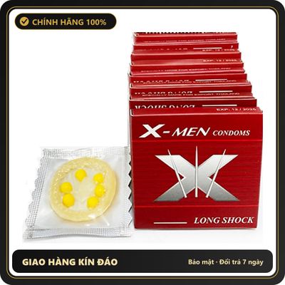 (Che Tên) (Chính hãng) Bao Cao Su Xmen 6 Bi To Chính Hãng Thái Lan Cao Cấp Bảo Đảm