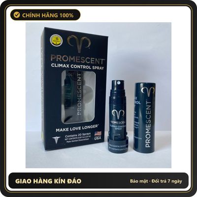 (Che Tên) Xịt Giúp Kéo Dài Thời Gian Cao Cấp Promescent 2.6ml USA Bảo Mật Tuyệt Đối