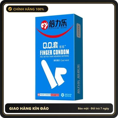 (Che Tên) Bcs Ngón Tay Siêu Mỏng Finger Condom Chính Hãng - 10s Cao Cấp Bảo Đảm
