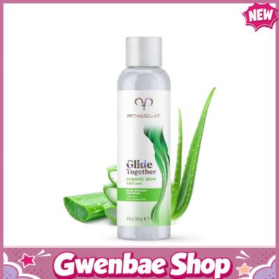 Gel bôi hương nha đam Promescent Organic Aloe Lube 118ml Chính Hãng - Gwen Shop Chính Hãng
