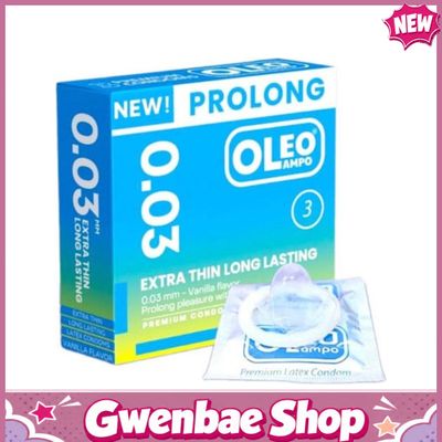 Bao Cao Su Oleo Prolong 0.03 – Kéo Dài Cuộc Yêu Chính Hãng - Gwen Shop Chính Hãng