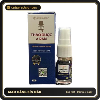Sìn Sú Xịt Adam 5ml chính hãng - kéo dài thời gian, thấm nhanh không nhờn rít, dùng trước khi quan hệ - giao hàng che tên kín đáo
