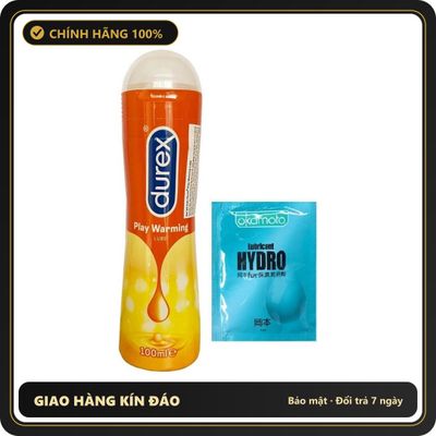 (Che Tên) Kem bôi trơn Durex Play Warming Thái Lan Hỗ Trợ 24/7
