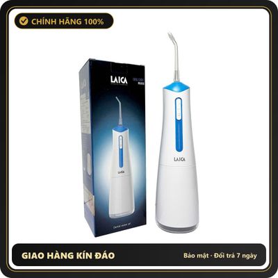 (Che Tên) Máy Tăm Nước Laica Oral Care PC4008 - Dung Tích 300ml, Chăm Sóc Răng Miệng Hiệu Quả, Thiết Kế Tiện Lợi, 4 Chế Độ Hoạt Động Bảo Mật Tuyệt Đối
