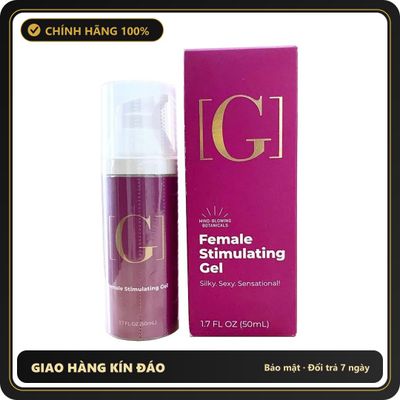 (Che Tên) Gel Bô.i Trơ.n Tăng Khoái Cảm Nữ G Female Stimulating - USA Hộp Trắng Kín