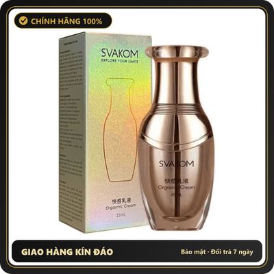 (Che Tên) Gel Bô.i Trơ.n Tăng Khoái Cảm Svakom Orgasmic Cream 15ml Chuẩn Auth
