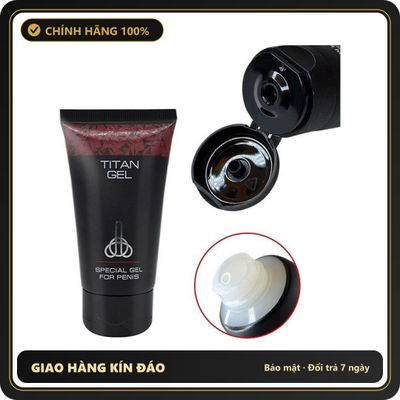 (Che Tên) Gel Titan Chính Hãng của Nga - Tuýp 50g Giao Nhanh Toàn Quốc