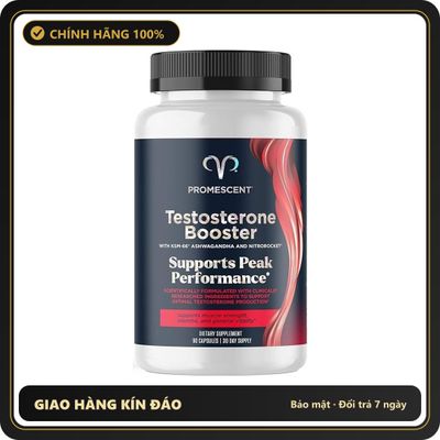 (Che Tên) Viên uống hỗ trợ sinh lý nam Promescent Testosterone Booster Giao Nhanh Toàn Quốc
