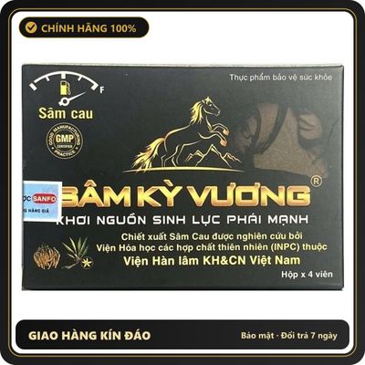 (Che Tên) Sâm Kỳ Vương - Tăng cường sinh lực phái mạnh Cao Cấp Bảo Đảm