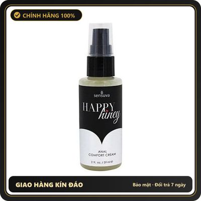 (Che Tên) Gel Bôi Trơn Hậu Môn Của Mỹ Sensuva Happy Hiney 59ml Hỗ Trợ 24/7